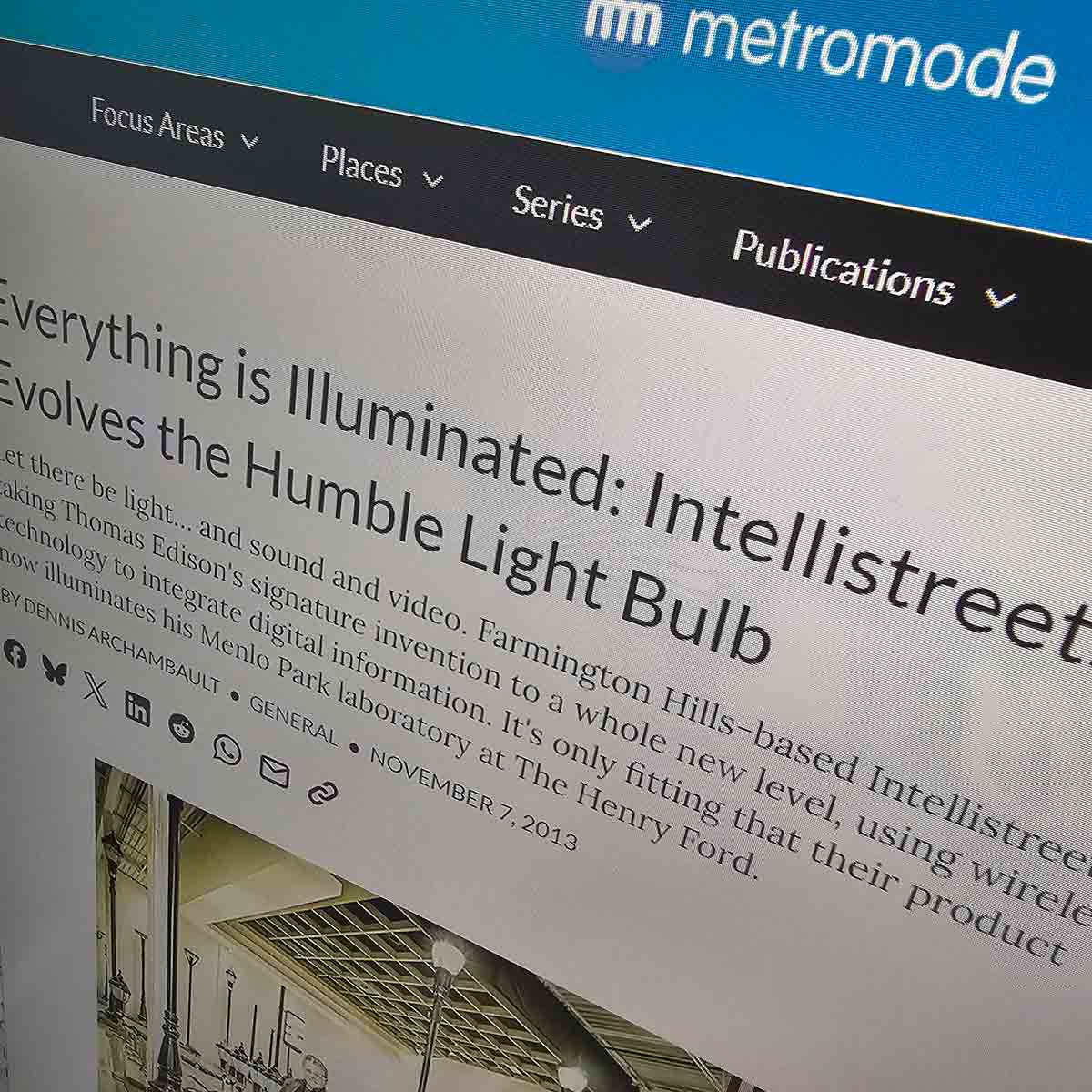 Featured image for “Everything is Illuminated: Intellistreets Evolves the Humble Light Bulb”